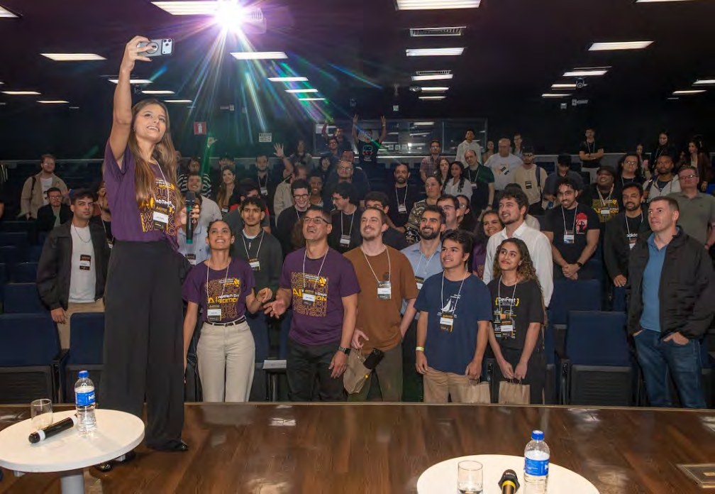 Equipe WebTech reunida ao final do WebTech Days AI Edition